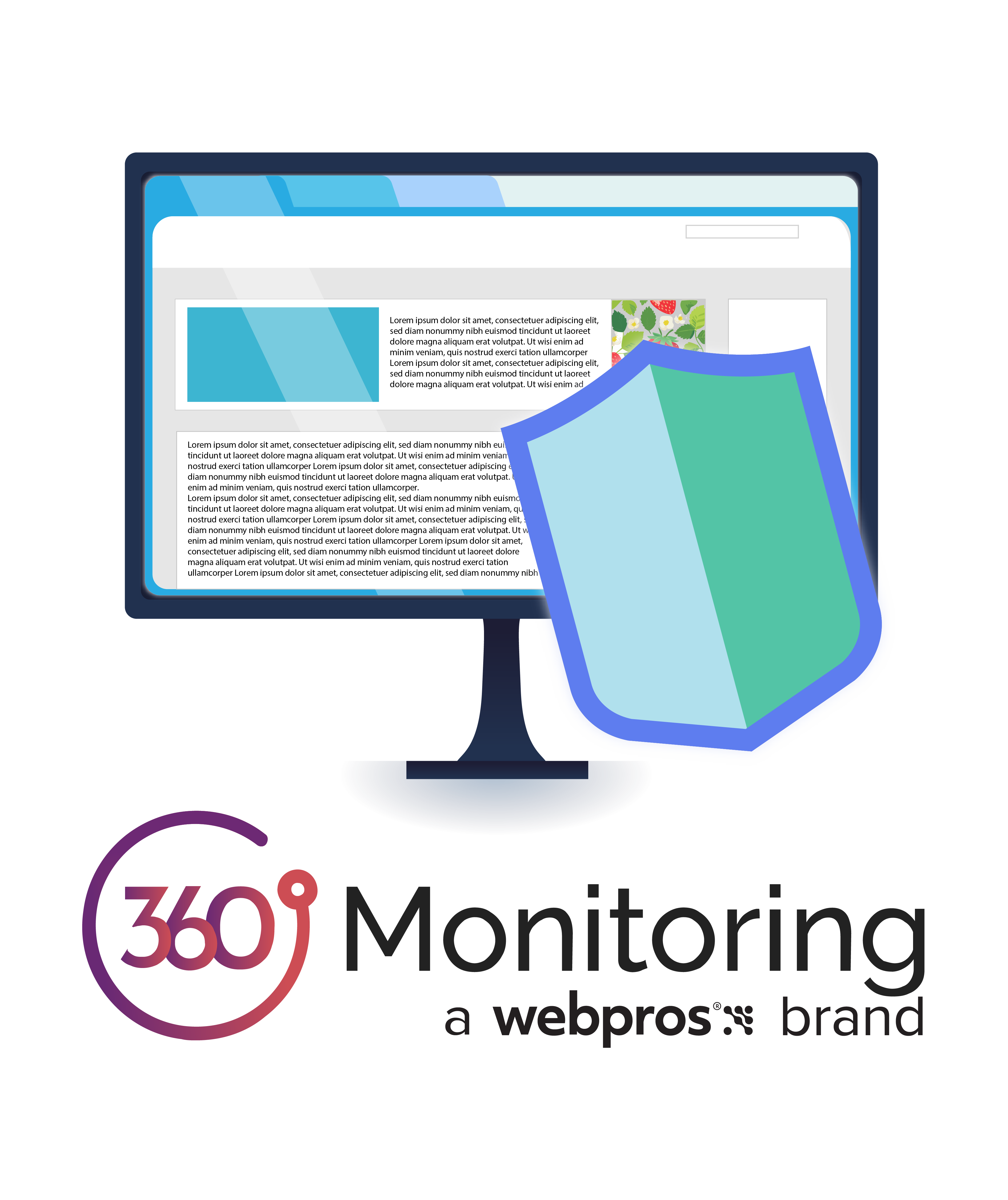 Immagine raffigurante i servizi di protezione e monitoraggio offerti da 360 Monitoring
