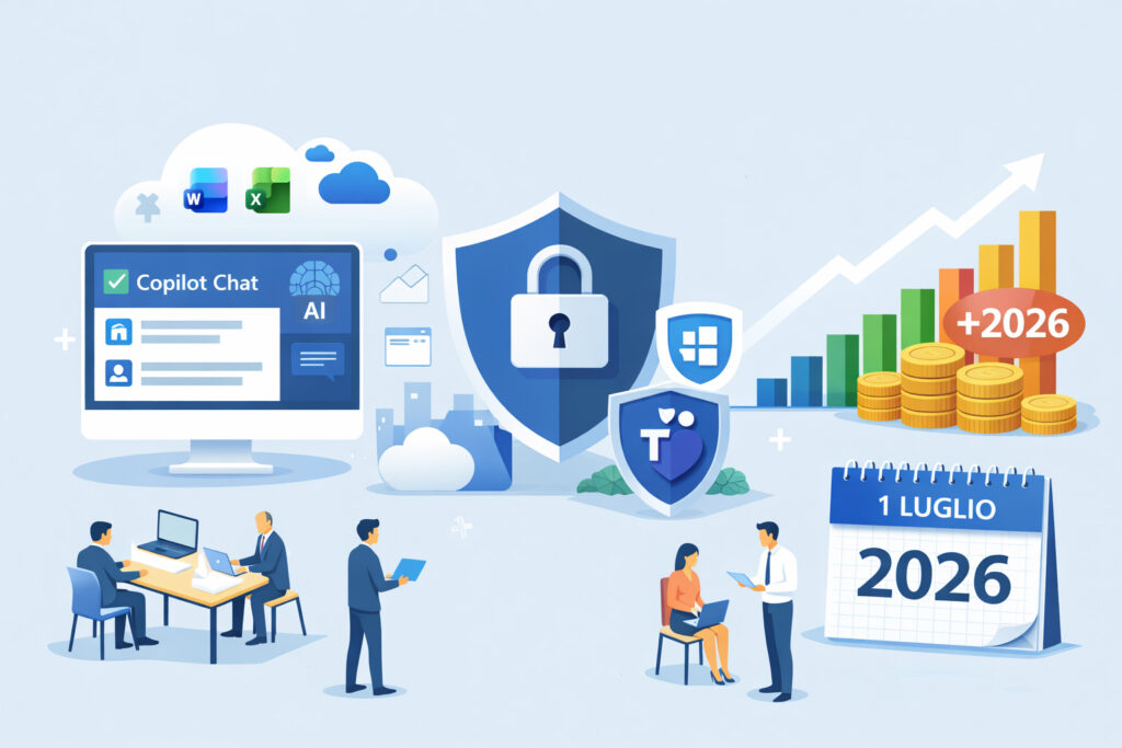 Microsoft 365 si evolve: Nuove Funzionalità e Aggiornamento dei Prezzi dal 2026