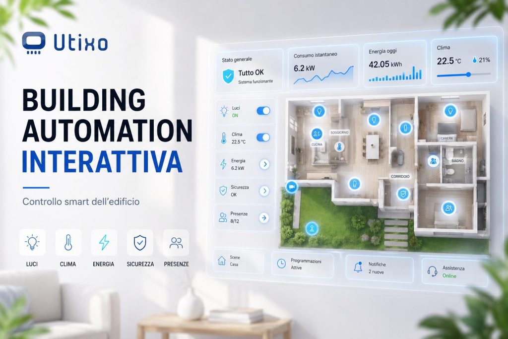 Utixo implementa soluzioni di building automation