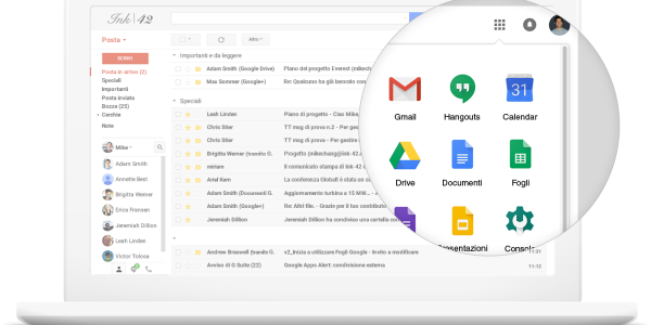 Utixo | Layout Google Workspace addio alla g suite gratis